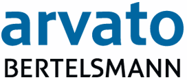 Logo Bertelsmann Media Sp. z o. o. Oddział arvato services Polska w Plewiskach