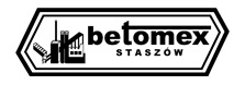 Logo Betoniarnia Staszów BETOMEX • beton • asfalt • stabilizacja • dźwigi