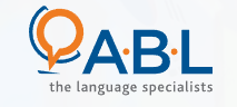 Logo ABL the language specialists 