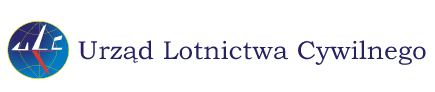 Logo URZĄD LOTNICTWA CYWILNEGO