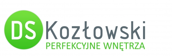 Logo DS Kozłowski PERFEKCYJNE WNĘTRZA Agnieszka Kozłowska