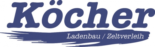 Logo Köcher Ladenbau / Zeltverleih