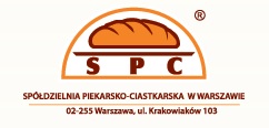 Logo SPC - Spółdzielnia Piekarsko-Ciastkarska w Warszawie