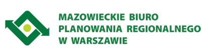 Logo MAZOWIECKIE BIURO PLANOWANIA REGIONALNEGO W WARSZAWIE