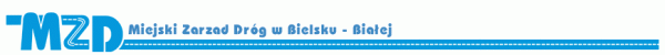 Logo Miejski Zarząd Dróg w Bielsku Białej