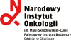 Logo Narodowy Instytut Onkologii im. Marii Skłodowskiej-Curie - Panstwowy Instytut Badawczy. Oddział w Gliwicach