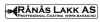 Logo R&aring;n&aring;s Lakk A.S