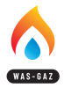Logo 'WAS - GAZ' INSTALACJE I SIECI WODNO-KANALIZACYJNE I GAZOWE J&Oacute;ZEF WASILEWSKI