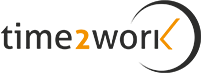 Logo time2work Sp. z o.o.