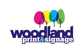 Logo Woodland Print & Signage