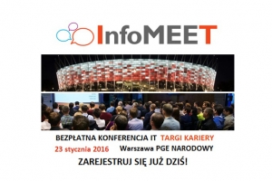 Bezpłatna konferencja IT i Targi Kariery InfoMEET Warszawa